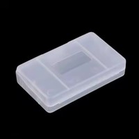 Étui de carte de jeu en plastique transparent pour GameBoy GBA/GBM/GBA SP boîte de rangement porte-carte de jeu coque de couverture