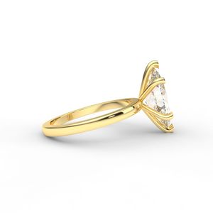 Anillo de Compromiso de Moissanita de Alta Calidad para Joyería Nupcial Elegante, Eventos de Compromiso y Momentos Especiales al Mejor Precio - Product Image 2