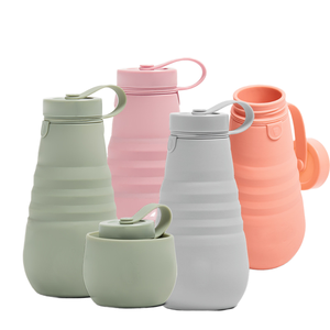 Botella de Agua Plegable de Silicona Resistente, Ecológica y Portátil para Uso en Exteriores - Product Image 6