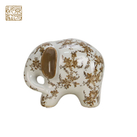 Figurine d'animaux en céramique, décoration artisanale pour la maison, le bureau, le salon
