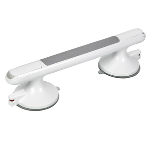 Nouveau design sans poinçon main courante pour personnes âgées poignée de <span class=keywords><strong>douche</strong></span> barres d'appui à ventouse pour baignoire - Product Image 2
