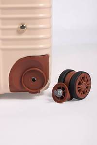 Siêu nhẹ 22 inch ABS mở rộng trường hợp nội trú cổ điển sáu mảnh Vali đặt với hộp mật khẩu và Bộ hành lý 20 inch - Product Image 5