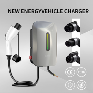Loại 2 cắm 1-giai đoạn 32A 7kW RFID Wifi mật khẩu treo tường AC EV sạc với thẻ RFID Điều kiện Mới mô hình Số wallbox - Product Image 2