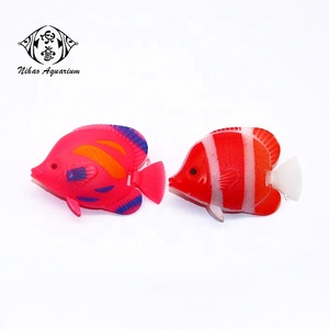 ปลาพลาสติกลอยน้ำของเล่นตกแต่งปลาเขตร้อนขนาดเล็กสำหรับตู้ปลา - Product Image 5