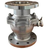 Válvula de Bola de Acero Inoxidable 304/316 CF8M CF8 ASME WCB-150LB/300LB/600LB DN40 con Brida para Control de Petróleo y Gas OEM