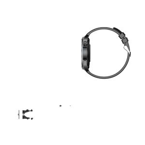 AK83 akıllı saat 1.46 "HD yuvarlak ekran IP68 su geçirmez 100 + spor modları BT Metal gövde spor saat arayarak - Product Image 5