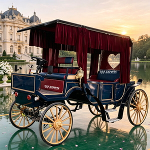 Voitures à chevaux électriques d'extérieur ZOWN pour les excursions touristiques, garantie de 2 ans, capacité de 700 kg, en vente - Product Image 1