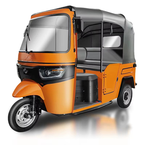 Rickshaw électrique en acier 1500W-4000W Tuk Tuk Trike Certificat CEE Corps ouvert Type 60V Tension 500kg Poids à vide 3000W Puissance du moteur - Product Image 5