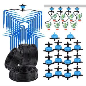 Kit de riego por goteo con tubería de 1/2 pulgada (35 mm), sistema de riego automático para plantas de interior y exterior, uso en balcones y jardines. - Product Image 1