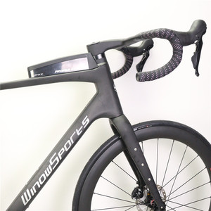 Cadre de vélo de gravier en carbone Winowsports avec câblage interne, pour la course sur route et hors route, vélo de gravier personnalisé complet GF20 - Product Image 2