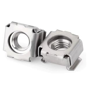 Écrou flottant carré à ressort en acier inoxydable, écrou à <span class=keywords><strong>cage</strong></span> métrique pour armoires réseau - Product Image 6