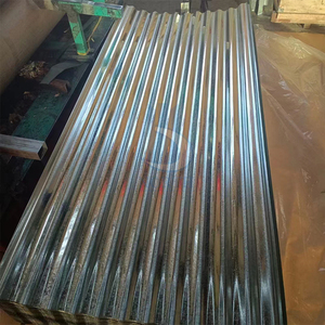 Tôles de toiture ondulées galvanisées/galvalume, revêtement Z61-Z90, calibre 24, pleine dureté, certifiées EN BIS, toiture métallique de haute qualité - Product Image 2