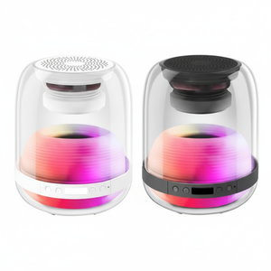Altavoz Inalámbrico Inteligente con Luz LED de Colores, Reloj, Alarma, Función de Teléfono, Batería Recargable, Potencia de Salida de 5-10W - Product Image 1
