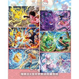 YQ Ingrosso Ultime Carte Pokémon Eif Baby Blind Box P-Gu Studio Collaborazione One Piece Gioco <span class=keywords><strong>da</strong></span> <span class=keywords><strong>Tavolo</strong></span> Stampato a Colori - Product Image 6