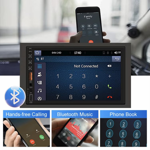 7 inch 2 din dual-đầu vào xe Android <span class=keywords><strong>GPS</strong></span> <span class=keywords><strong>navigation</strong></span> tích hợp cho Bluetooth DSP đảo ngược Viện trợ Carplay điều khiển trung tâm lớn - Product Image 4