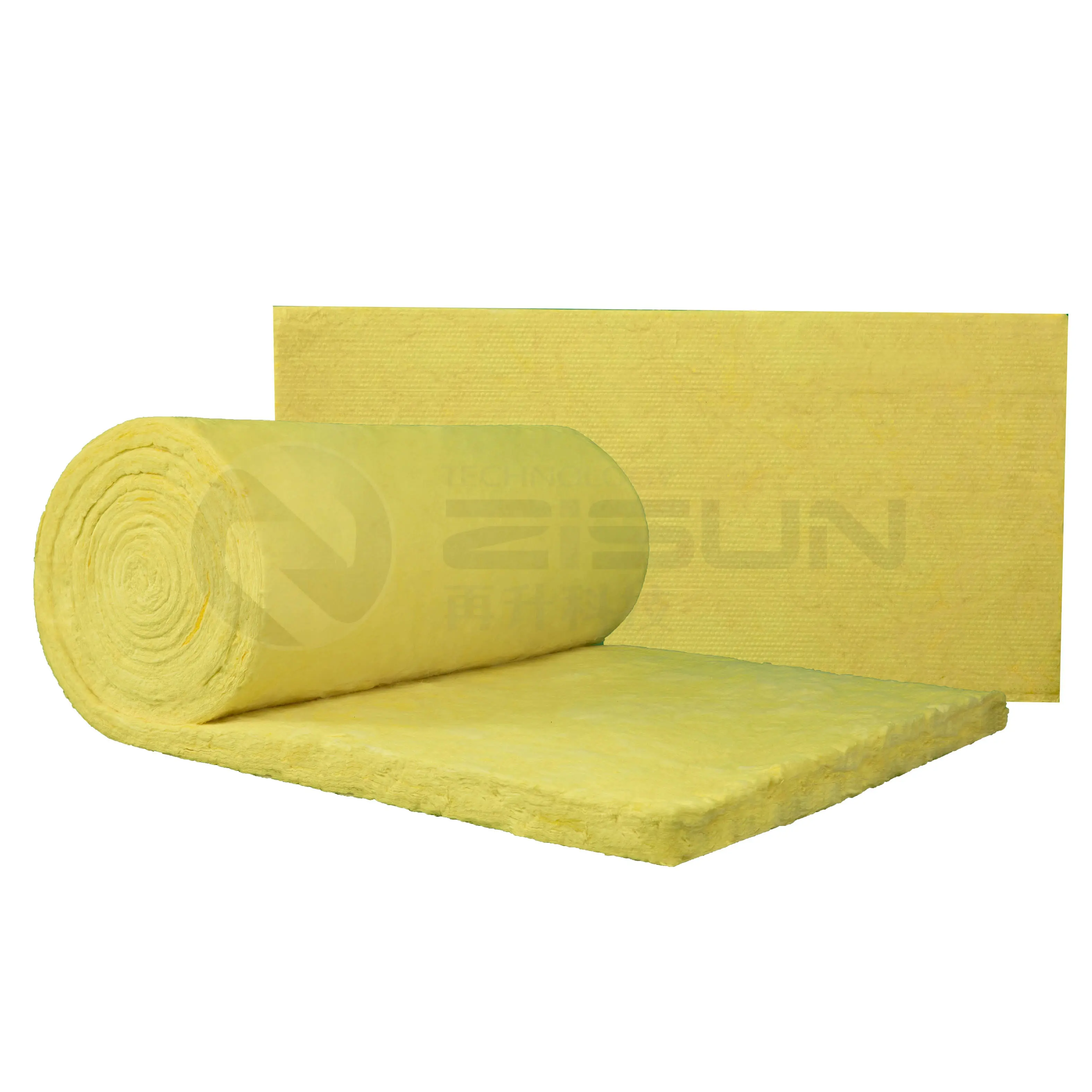 0.035W/mK Wall or roof thermal Insulation with aluminum foil veneer glass wool blanket or roll or fiberglass wool coil felt