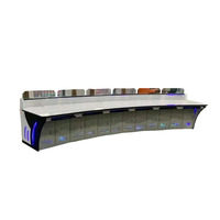 Kehua Fuwei Solutions personnalisables Design élégant Bureau de coordination des interventions d'urgence Centre de commande Consoles de contrôle de bureau