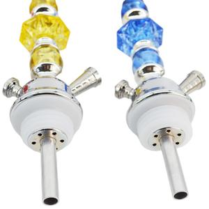 Fábrica de una sola manguera al por mayor Shisha de acero inoxidable portátil egipcio Hookah Shisha - Product Image 5