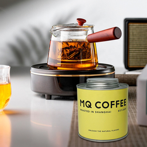 กระป๋องบรรจุชากระป๋องขนาด12ออนซ์กระป๋องใส่กาแฟกระป๋องบรรจุอาหารปลอดภัยฝาปิดสองชั้นสีเงิน - Product Image 6