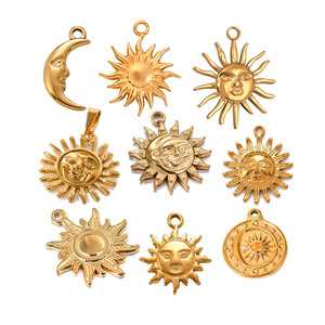 Intage-pendientes de aro no brillantes, accesorio para mejorar la salud - Product Image 1