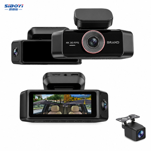 SIBOYI Grabadora <span class=keywords><strong>de</strong></span> Video <span class=keywords><strong>de</strong></span> 360 Grados, 4 Canales, 4K Frontal, 1080P Trasera y Lateral, WiFi, GPS, Monitor <span class=keywords><strong>de</strong></span> Estacionamiento con Radar <span class=keywords><strong>de</strong></span> 24 Horas, IPS, 1 Año <span class=keywords><strong>de</strong></span> Garantía - Product Image 1