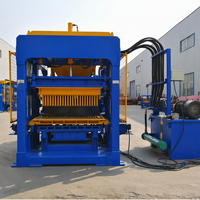 Machine automatique de fabrication de blocs de béton QT8-15, 15360 pièces par 8 heures, machine à briques à commande PLC