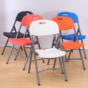 Sedia Pieghevole in Plastica Impermeabile di Grado Commerciale ZDY-91 con Seduta e Schienale Imbottiti, <span class=keywords><strong>Design</strong></span> Moderno, Arredo Portatile per Esterni - Product Image 6