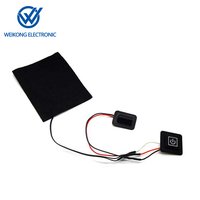 Interruptor de Control de Temperatura USB de 5V con Almohadilla Térmica para Chaqueta Calefactable