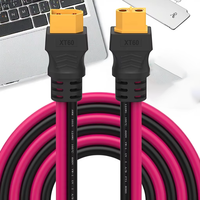 Câble de charge XT60 mâle et femelle de haute qualité, connecteur, fil de cuivre pur 12AWG, 2m 3m pour divers appareils électriques