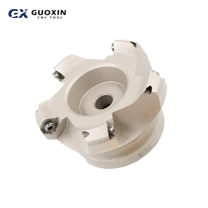 KM12 <strong>45</strong> <strong>Degree</strong> <strong>Chamfer</strong> Indexable Shell <strong>Mill</strong> Face Milling Cutter KM12 250 - 40 Aluminum KM12 - 80-27-5T for SEHT1204 Inserts - Product Image 3