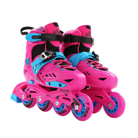 Patins à roulettes de slalom de vitesse professionnels de haute qualité pour femmes, hommes et garçons, taille réglable, 4 roues, pour l'hiver