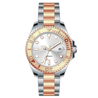 Montre de plongée classique avec logo personnalisé, fabriquée en chine, vente en gros