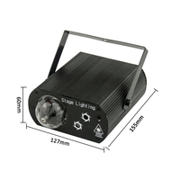 Équipement de DJ disco rotatif d'intérieur Lumières de scène de fête à domicile Éclairage à faisceau laser pour piste de danse
