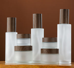 Xinrunjin ขวดสเปรย์แก้วฝ้าสำหรับเดินทางขวดสเปรย์ฝาเกลียวขวดเปล่าขนาดเล็กเอสเซนส์เหลว - Product Image 5