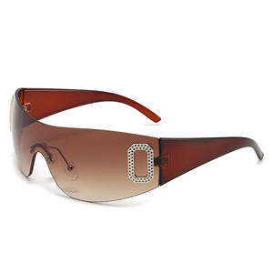 <span class=keywords><strong>Lunettes</strong></span> <span class=keywords><strong>de</strong></span> sport bon marché à la mode <span class=keywords><strong>Lunettes</strong></span> <span class=keywords><strong>de</strong></span> <span class=keywords><strong>soleil</strong></span> sans monture Uv400 - Product Image 3