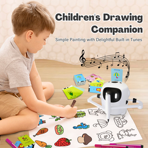 HMJ Vente en gros 2025 Machine <span class=keywords><strong>à</strong></span> dessin robotique automatique populaire pour enfants, <span class=keywords><strong>robot</strong></span> de dessin intelligent <span class=keywords><strong>à</strong></span> IA - Product Image 3
