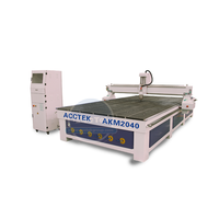 Machine de gravure sur bois ATC avec broche de 9,0 kW, AKM2040C2, routeur CNC, service mondial, contrôleur indépendant Syntec, fraisage du bois