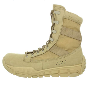 Botas de Combate HBA32 Coyote Marrón Claro, Transpirables, Ultraligeras, de Gamuza Desértica con Suela de Goma - Product Image 6