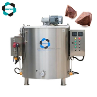 Fabricant de machines à fondre la graisse, équipement auxiliaire de production de chocolat pour la fusion de la liqueur de cacao et de la graisse de cacao substitutée
