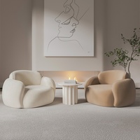 Chaise de canapé simple décontracté pour salon ou balcon pour réception invité Table de négociation combinaison