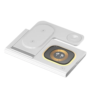 Cargador inalámbrico plegable 3 en 1 con soporte para teléfono LED para <span class=keywords><strong>Samsung</strong></span> S24 S23 S22 Watch 6 5 4 Active 2 Galaxy <span class=keywords><strong>Buds</strong></span>, estación de carga rápida - Product Image 6