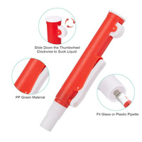 Pompe à pipette électronique de laboratoire Liquan PT-100 en ABS, faible MOQ, légère, design ergonomique, transfert de liquide précis