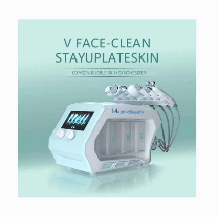 Zuurstofspray Whitening Jet Peel Zuurstof Gezichtsmachine 8 In 1 Water Diamant Bio Lift Rf Radiofrequentie Ultrasone Schoonheidsmachine