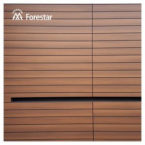 Tout nouveau revêtement de panneaux muraux WPC pour revêtement extérieur en <span class=keywords><strong>bois</strong></span> avec co-extrusion et installation simple - Product Image 2