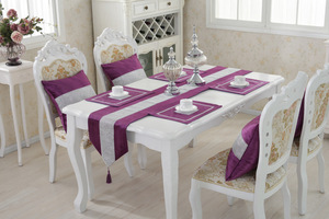 Manteles <span class=keywords><strong>de</strong></span> Terciopelo a Rayas Modernos y Sencillos al por Mayor <span class=keywords><strong>de</strong></span> Fábrica, Elegantes, Impermeables y Duraderos para Mesas <span class=keywords><strong>de</strong></span> Café y Comedor, Mesas Grandes - Product Image 3