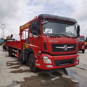 Camion grue Dongfeng 8X4 avec plateau, grue télescopique montée sur camion, 14 tonnes - Product Image 2