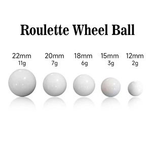 Perles de <span class=keywords><strong>roulette</strong></span> de jeu de haute qualité boule de <span class=keywords><strong>roulette</strong></span> de <span class=keywords><strong>casino</strong></span> en résine adaptée à diverses roues de <span class=keywords><strong>roulette</strong></span> - Product Image 4
