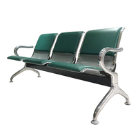 Vente en gros de banc de zone d'attente chaise d'hôpital 4 places en métal aluminium chaise de réception chaise d'aéroport
