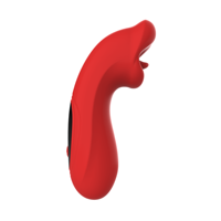 Meistverkaufter Mund-Vibrator Zungen-Vibrator Sexspielzeug für Frauen Zungenlecken Orales Beißen Nippel-Klitoris-Stimulator Erwachsenen-Spielzeug