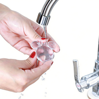 Accessoires de meubles : Amortisseur de porte en silicone auto-adhésif, anti-choc, écologique, transparent et silencieux pour réfrigérateur, armoire murale, chaise, lit